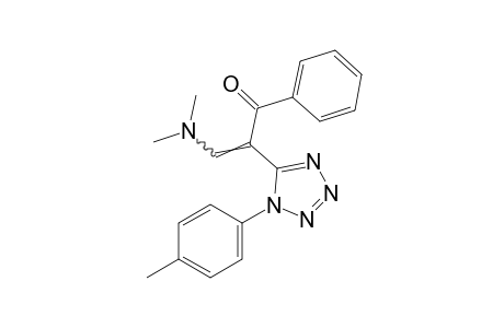 3-(dimethylamino)-2-(1-p-tolyl-1H-tetrazol-5-yl)acrylophenone