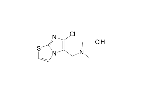 6-chloro-5-[(dimethylamino)methyl]imidazo[2,1-b]thiazole, monohydrochloride