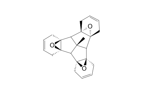 (4a.alpha.,4c.alpha.,8a.alpha.,8c.beta.,12a.beta.,12c.alpha.)-4a,12c:4c,8a:8c,12a-Triepoxy-1,4,4b,5,8,8b,9,12,12b,12d-decahydro-12d-methyldibenzo[2,3:4,5]pentaleno[1,6-a,b]indene