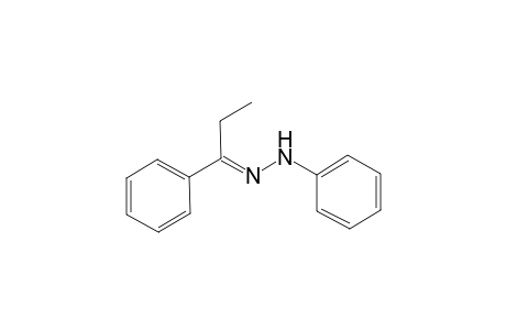 1-Propanone, 1-phenyl-, phenylhydrazone