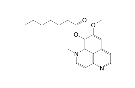 9-O-(Heptanoyl)-iso-Aaptamine