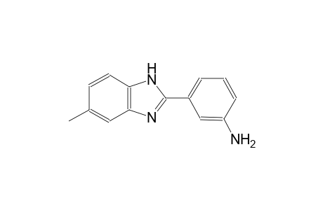 3-(5-methyl-1H-benzimidazol-2-yl)aniline