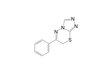 6-phenyl-7H-s-triazolo[3,4-b][1,3,4]thiadiazine