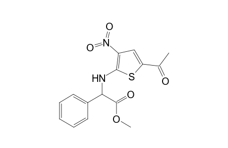 Methyl 2-[(5-Acetyl-3-nitro-2-thenyl)amino]phenylacetate