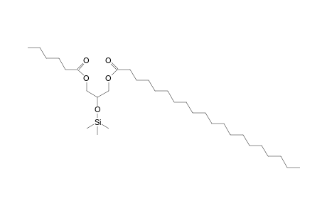 3-(Hexanoyloxy)-2-((trimethylsilyl)oxy)propyl icosanoate