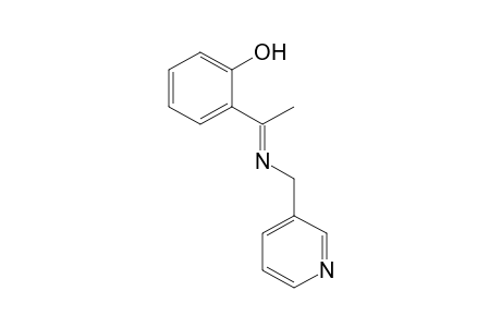 o-{N-[(3-pyridyl)methyl]acetimidoyl}phenol