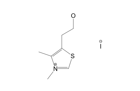 3,4-Dimethyl-5-(2-hydroxyethyl)thiazolium iodide