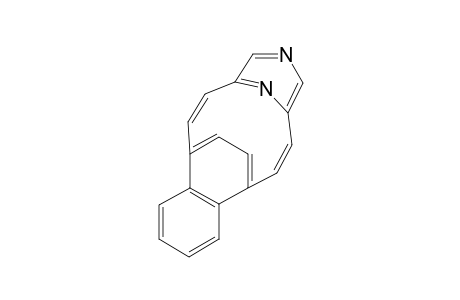 [2](1,4)Naphthaleno[2](2,6)pyrazinophane-1,11-diene