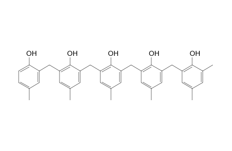 alpha^6-(6-hydroxy-m-tolyl)-alpha^2,alpha^2'-methylenebis(2-hydroxy-5-methyl-m-phenylene) dimesitol