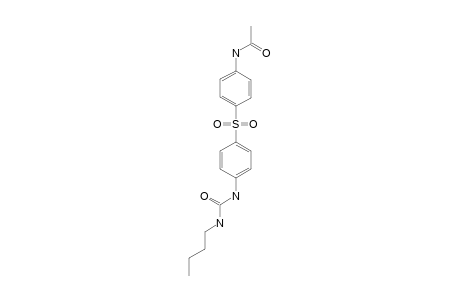 1-[p-(N-acetylsulfanilyl)phenyl]-3-butylurea