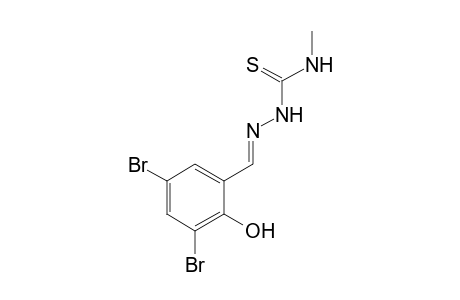 3,5-dibromosalicylaldehyde, 4-methyl-3-thiosemicarbazone
