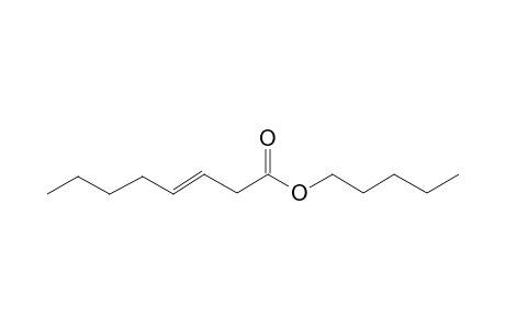 3-Octenoic acid, pentyl ester