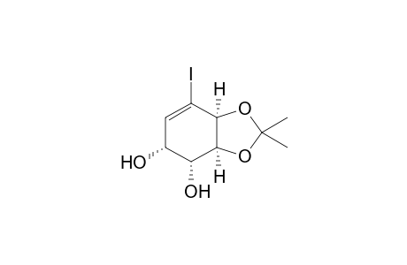 (3aS,4R,5R,7aS)-7-iodo-2,2-dimethyl-3a,4,5,7a-tetrahydro-1,3-benzodioxole-4,5-diol