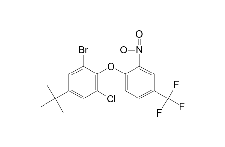 2-BROMO-4-tert-BUTYL-6-CHLOROPHENYL 2-NITRO-alpha,alpha,alpha-TRIFLUORO-p-TOLYL ETHER