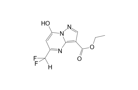 5-Difluoromethyl-7-hydroxypyrazolo[1,5-a]pyrimidine-3-carboxylic acid, ethyl ester