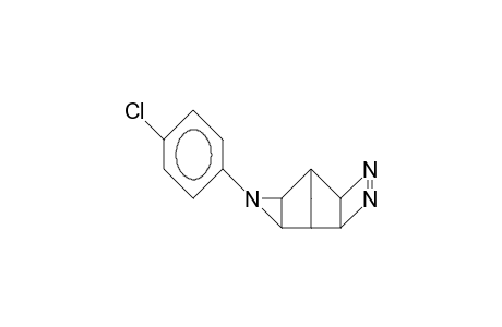 8-(4-Chloro-phenyl)-3,4,8-triaza-exo, exo-tetracyclo(4.3.1.0/2,5/.0/7,9/)decene-3