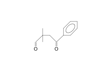 2,2-Dimethyl-4-oxo-4-phenyl-butanal