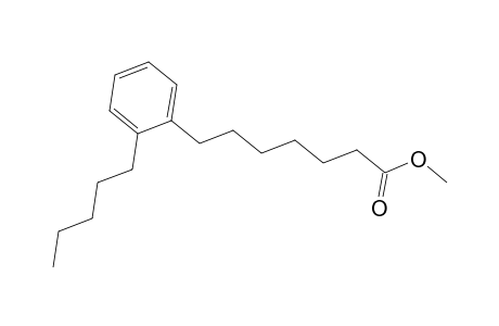 Heptanoic acid, 7-(o-pentylphenyl)-, methyl ester