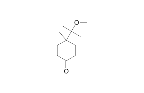 4-(1-METHOXY-1-METHYLETHYL)-4-METHYL-CYCLOHEXANONE