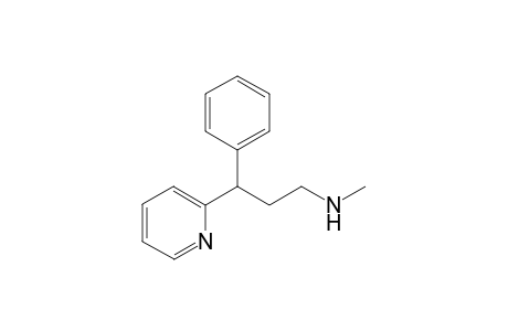 Methyl-[3-phenyl-3-(2-pyridyl)propyl]amine