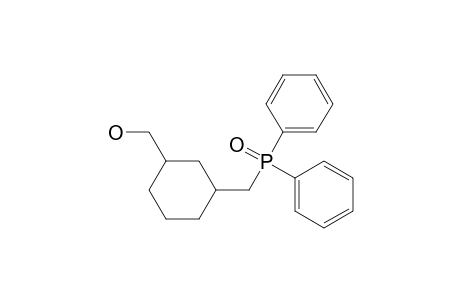 3-(Diphenylphosphorylmethyl)cyclohexylmethanol