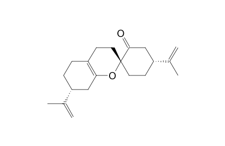 (2R,5'R,7R)-5',7-di(prop-1-en-2-yl)spiro[3,4,5,6,7,8-hexahydrochromene-2,2'-cyclohexane]-1'-one