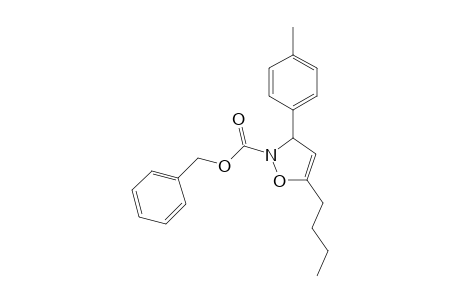 Benzyl 5-butyl-3-p-tolylisoxazole-2(3H)-carboxylate