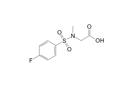 Acetic acid, 2-[[(4-fluorophenyl)sulfonyl]methylamino]-