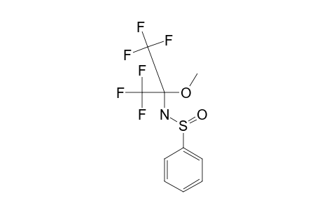 N-[2,2,2-TRIFLUORO-1-METHOXY-1-(TRIFLUOROMETHYL)-ETHYL]-BENZENESULFIN-ACID-AMIDE