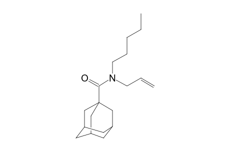 Adamantane-1-carboxamide, N-allyl-N-pentyl-