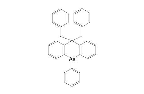 10,10-dibenzyl-5,10-dihydro-5-phenylacridarsine