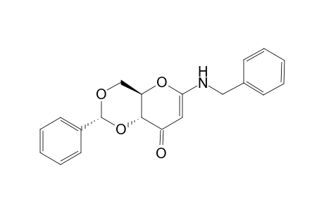 (2R,4aR,8aR)-2-phenyl-6-[(phenylmethyl)amino]-4a,8a-dihydro-4H-pyrano[3,2-d][1,3]dioxin-8-one