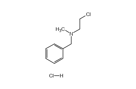 N-(2-chloroethyl)-N-methylbenzylamine, hydrochloride