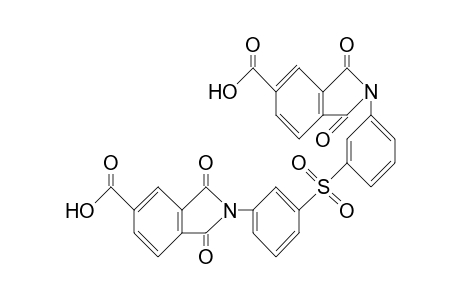 1H-Isoindole-5-carboxylic acid, 2,2'-(sulfonyldi-3,1-phenylene)bis[2,3-dihydro-1,3-dioxo-