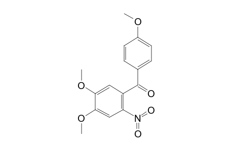Methanone, (4,5-dimethoxy-2-nitrophenyl)(4-methoxyphenyl)-