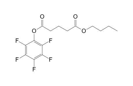 Glutaric acid, butyl pentafluorophenyl ester