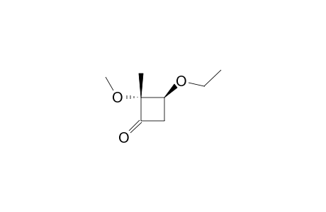 ANTI-3-ETHOXY-2-METHOXY-2-METHYLCYCLOBUTAN-1-ONE