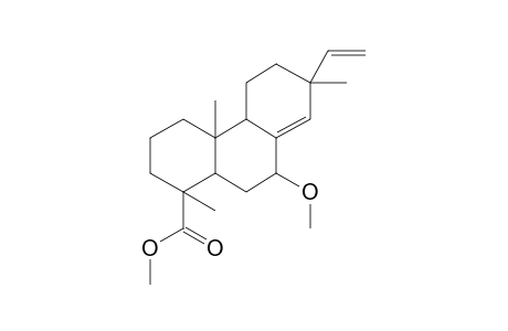 7-Ethenyl-9-hydroxy-1,4A,7-trimethyl-3,4,4B,5,6,9,10,10A-octahydro-2H-phenanthrene-1-carboxylic acid, o,o-bis-methyl