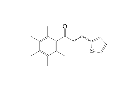 2',3',4',5',6'-pentamethyl-3-(2-thienyl)acrylophenone