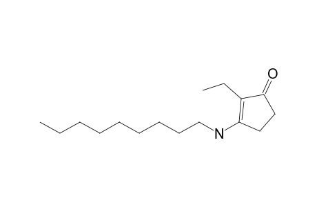 2-Ethyl-3-nonylamino-2-cyclopenten-1-one