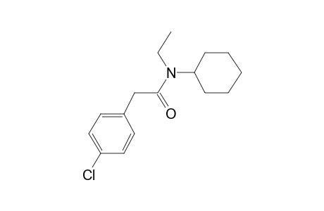 Acetamide, 2-(4-chlorophenyl)-N-cyclohexyl-N-ethyl-