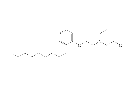 N-ethyl-N-(2-hydroxyethyl-N-(2-nonylphenoxyethyl)amine