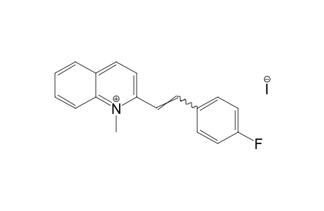 2-(p-fluorostyryl)-1-methylquinolinium