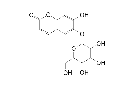 6-B-D-Glucosyl-7-hydroxy-coumarin