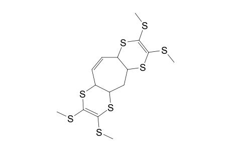 (4ARS,5ARS,9ASR,11ASR)-5,5A,9A,11A-TETRAHYDRO-2,3,7,8-TETRAKIS-(METHYLTHIO)-4AH-CYCLOHEPTA-[1,2:4,5]-BIS-[1,4]-DITHIINE