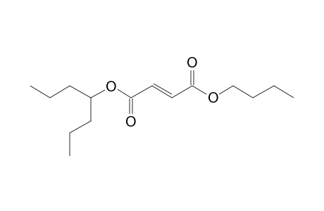 Fumaric acid, butyl 4-heptyl ester