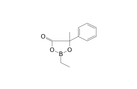 1,3,2-Dioxaborolane, 2-ethyl-4-methyl-5-oxo-4-phenyl-