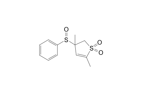 2,4-Dimethyl-4-(phenylsulfinyl)-2-sulfolene