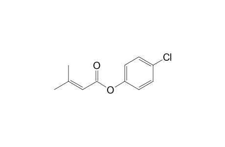 3-Methylbut-2-enoic acid (4-chlorophenyl) ester