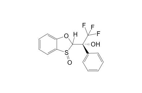 [2S]-2-[(1S)-1'-Phenyl-2',2',2'-trifluoroethyl-1'-hydroxyethyl)-1'-hydroxyethyl]-1,3-benzoxathiol-3(2H)-oxide